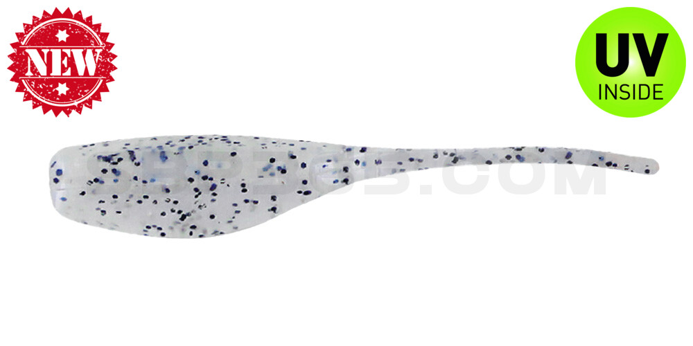 Stinger Shad 2" (5,2cm) blauperl pepper
