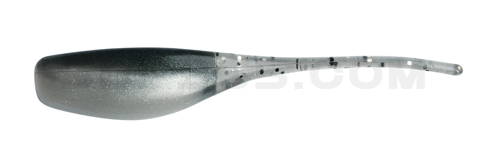 Stinger Shad 2" (5,2cm) perlweiss / watermelon / clear salt ´n pepper tail