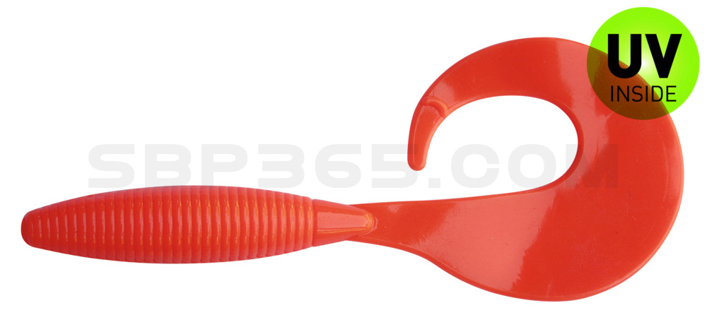 Super Grub 5" (ca. 11,5 cm) feuerrot