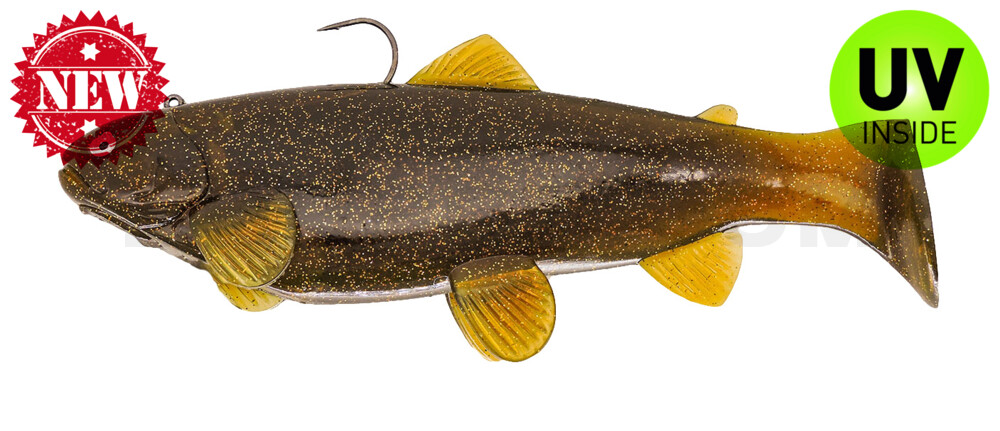Swim-Bait-Trout - 10" (25cm) sinking Motoroil Classic