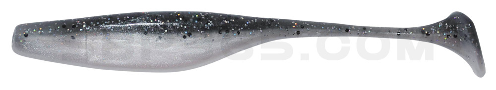 Swimming Jerk Minnow 5" (ca. 13 cm) Smoke Metal Flake Pearl Belly