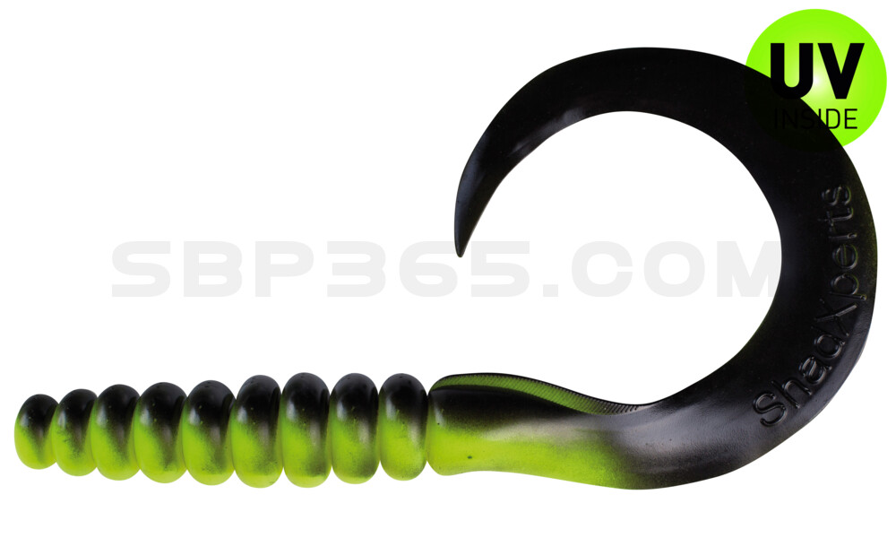 SX XXL Grub 11" fluogelb / schwarz