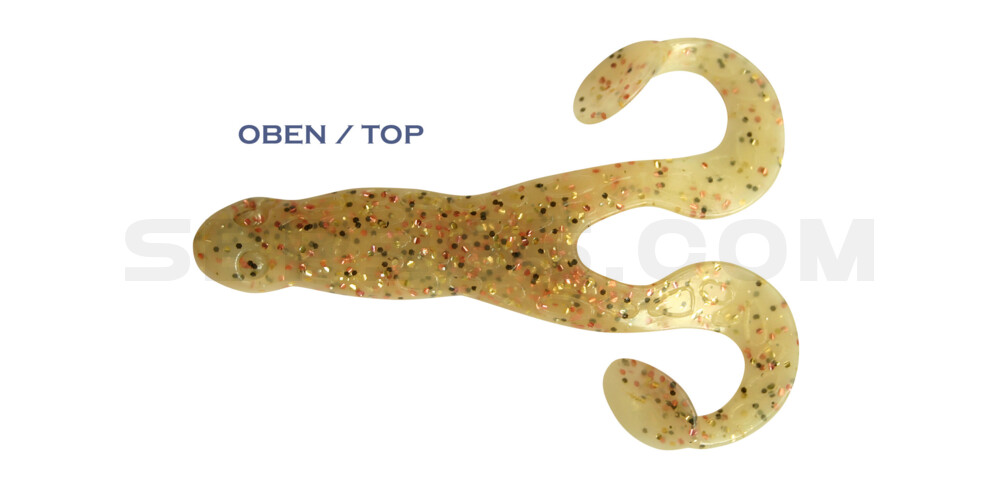 Turbofrog 4" (ca.12,0 cm) goldperl / Desert-Sand