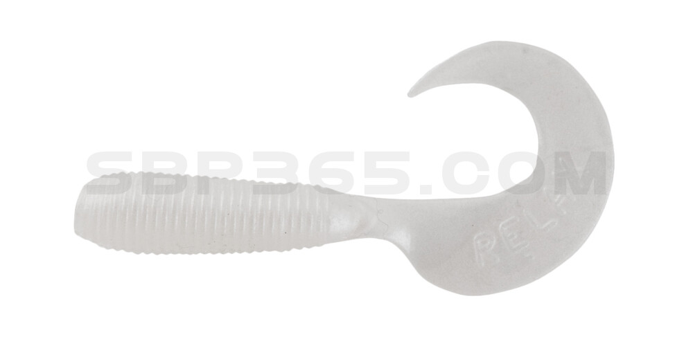 Twister 1" regulär (ca. 3,5 cm) perlweiss