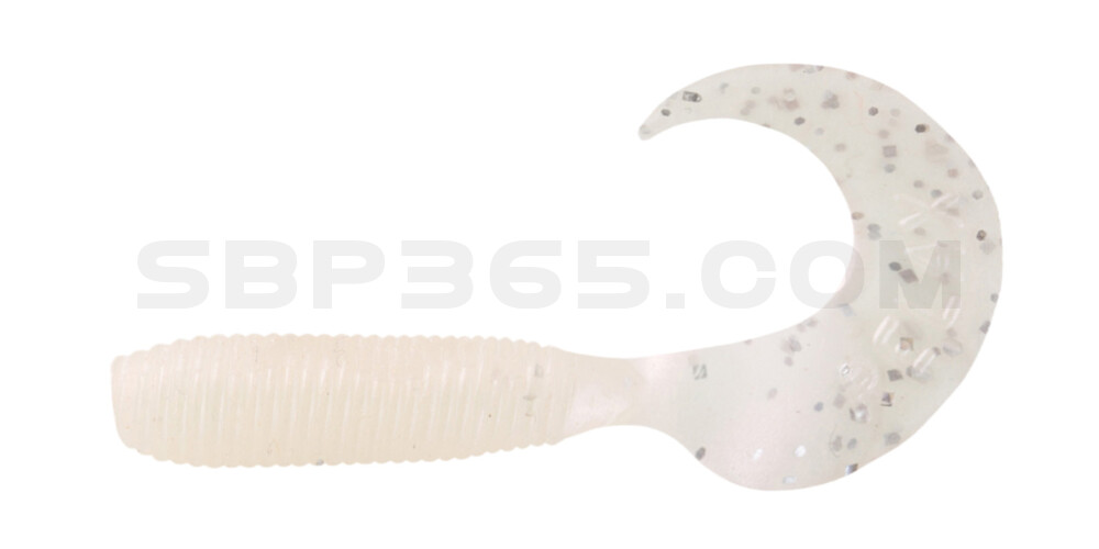 Twister 2,5" regulär (ca. 6,0 cm) perl glitter
