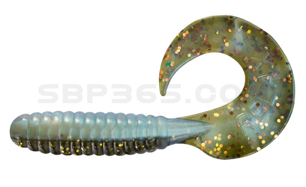 Twister 4" lam. (ca. 8,0 cm) im Original Relax ZIP BAG blauperl / kaulbarsch