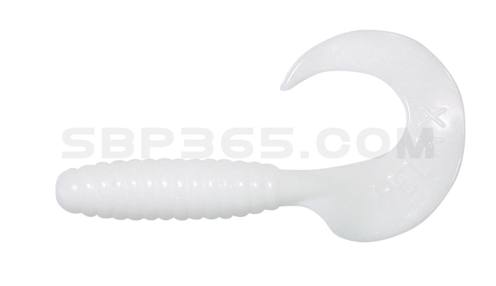 Twister 4" regulär (ca. 8,0 cm) reinweiß