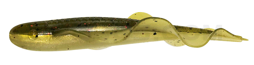 Wing Shad 3" (ca. 8,5 cm) im ZIP Bag goldperl / Kaulbarsch