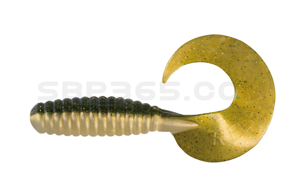 Xtra Fat Grub 5,5" lam (ca. 13 cm) im Original Relax ZIP BAG goldperl / Kaulbarsch
