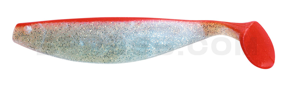 Xtra-Soft 7" (ca. 18,0 cm) blauperl-Glitter / rot