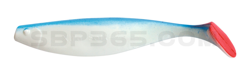 Xtra-Soft 7" (ca. 18,0 cm) reinweiss / blau