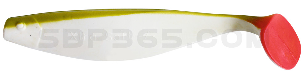 Xtra-Soft 7" (ca. 18,0 cm) reinweiss / boddengrün
