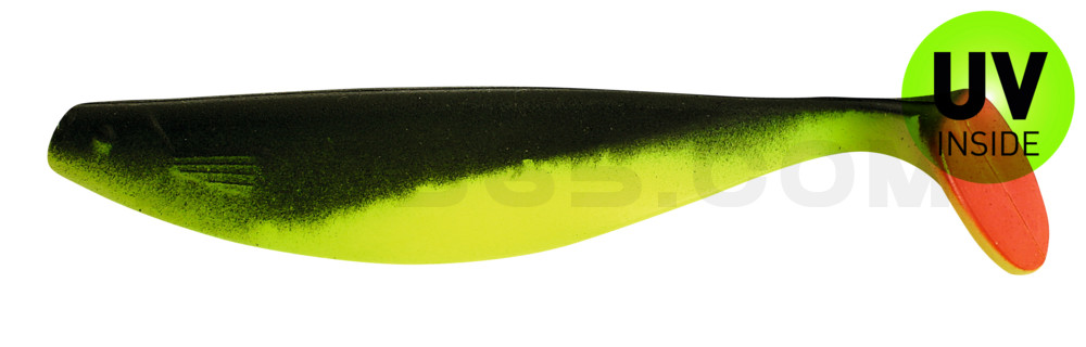 Xtra-Soft 8" (ca. 21,0 cm) fluogelb / schwarz