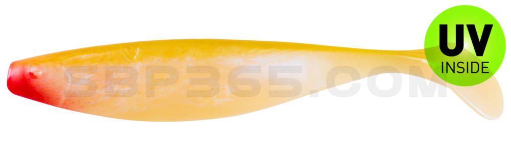 Xtra-Soft 9" (ca. 23,0 cm) blauperl / fluogelb