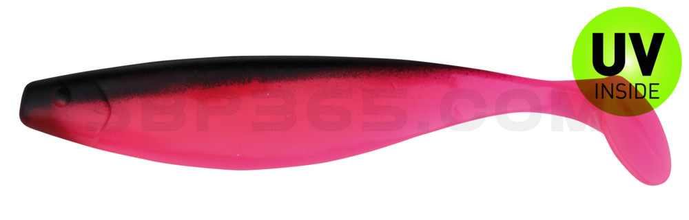 Xtra-Soft 9" (ca. 23,0 cm) hot sexy pink / schwarz
