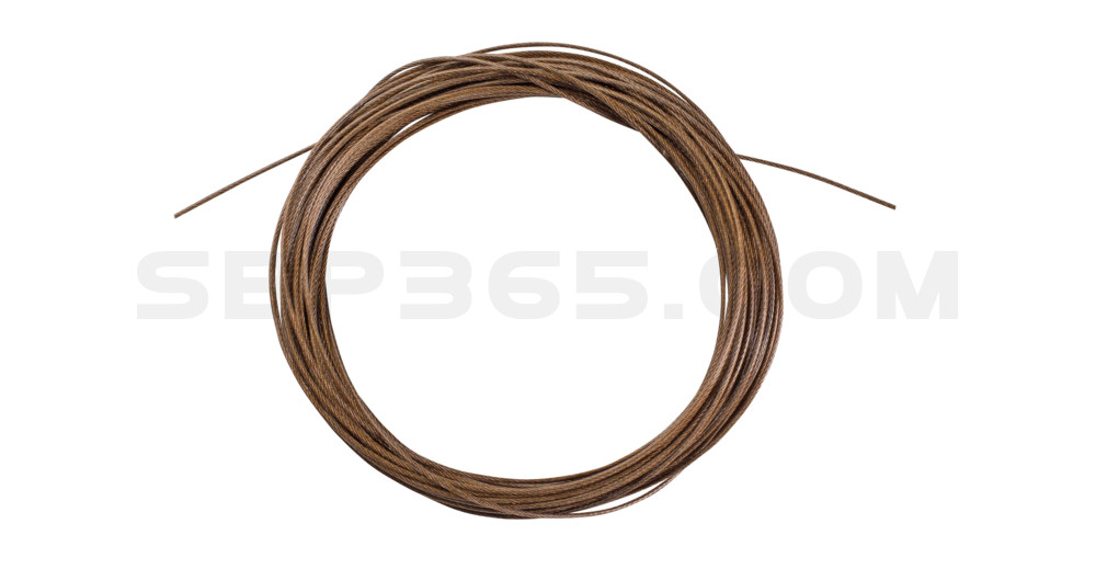 Xtra Soft Wire II ummantelt Durchmesser: 0,36 mm, Tragkraft 12 kg, Länge: 500 m