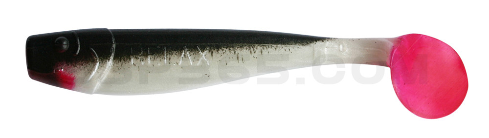 King-Shad 4" (ca. 11,0 cm) perlweiss / schwarz
