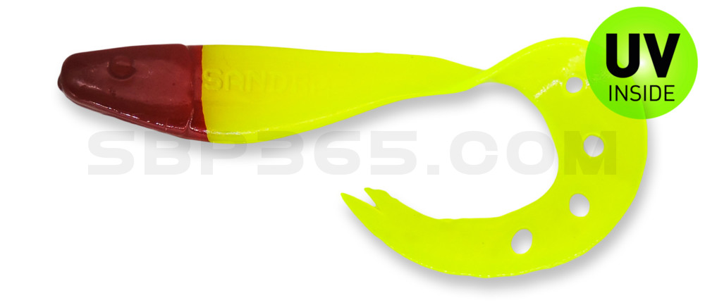 Sandra 4,5" ( ca. 12 cm) fluogelb / red head
