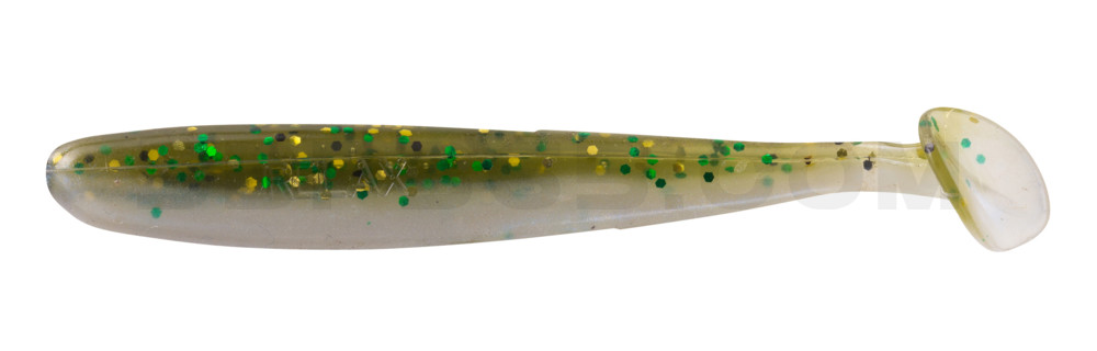Bass Shad 3“ (ca. 9 cm) blauperl / Kaulbarsch