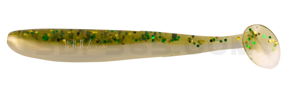 Bass Shad 3“ (ca. 9 cm) goldperl / Kaulbarsch