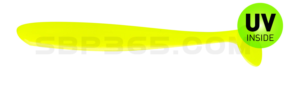 Bass Shad 4,5“ (ca. 13 cm) fluogelb
