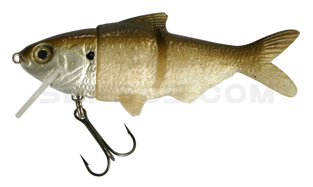 Castaic Hard Head 3,6" (ca. 9 cm)  "Original"Series im Hartschalenblister Threadfin inkl. 1 Ersatzk., Green Threadfin, slow sinking