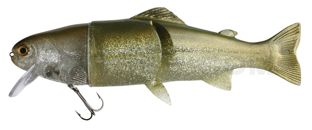 Castaic-Real-Bait - 12" (ca. 30,5cm) floater im Hartschalenblister Glitter Hasu