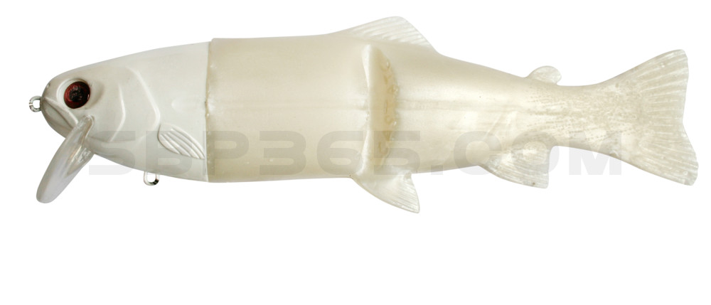 Castaic Real Bait 8"(20cm) im Hartschalenblister Albino - floating
