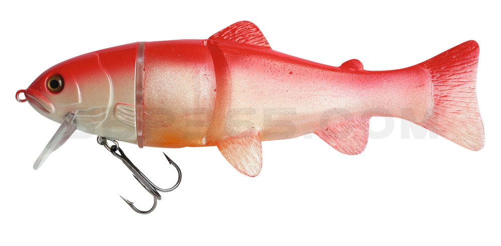 Castaic-Real-Bait - 9" (ca. 23cm) floater im Hartschalenblister Red Shad