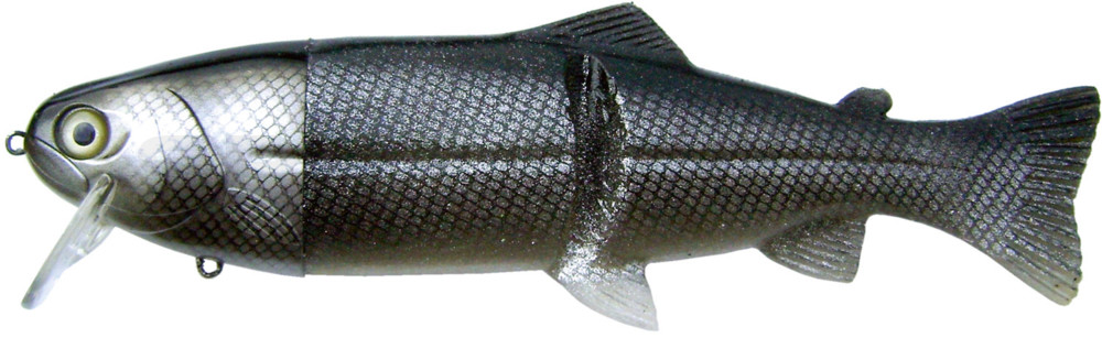 Castaic-Real-Bait - 9" (ca. 23cm) floater im Hartschalenblister Silver Shiner