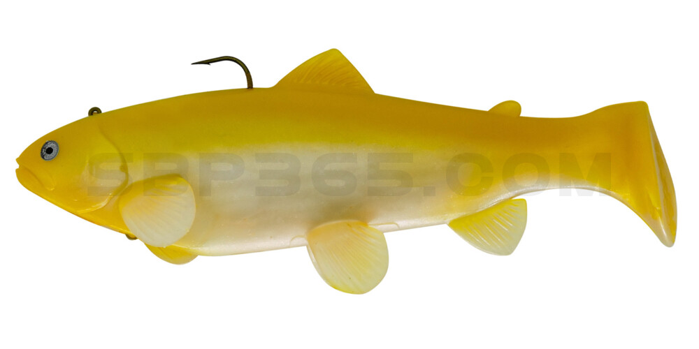Castaic-Swim-Bait-Trout- 8" (20cm) sinking im Hartschalenblister Lemon Shad