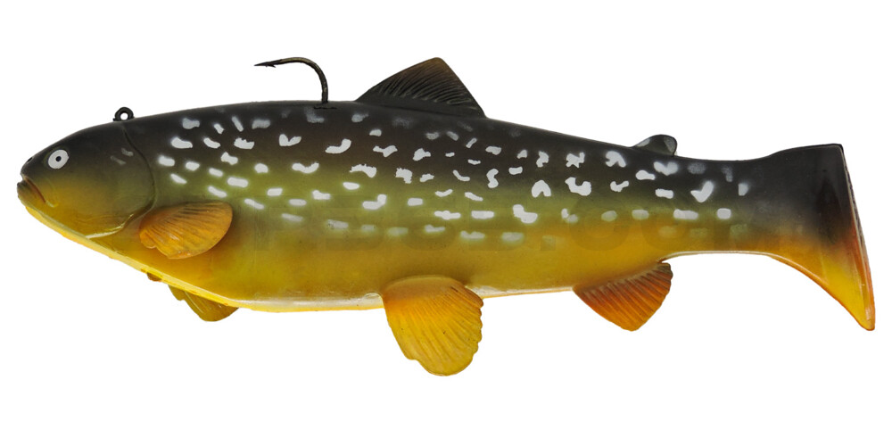 Castaic-Swim-Bait-Trout- 8" (20cm) sinking im Hartschalenblister Northern Pike
