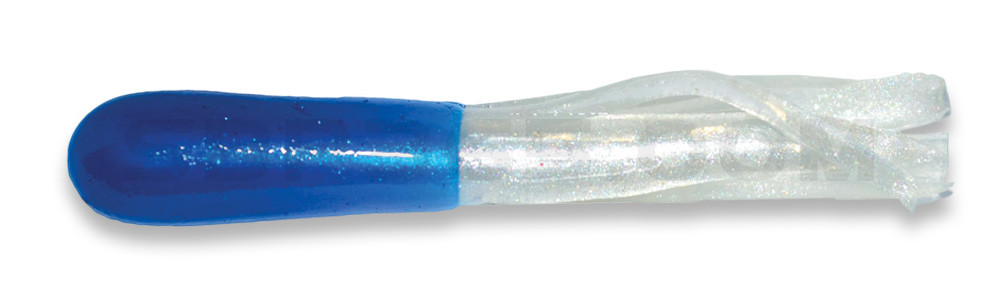 Crappie Tube 1.5" (ca. 3,5 cm) Blue/Pearl