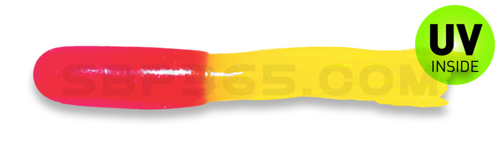 Crappie Tube 1.5" (ca. 3,5 cm) Pink/Yellow