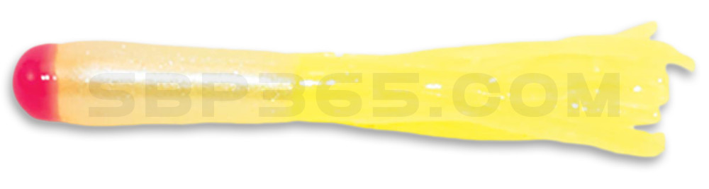 Crappie Tube 1.75" (ca. 4,5 cm) im Zip Bag Pink/Pearl/Chartreuse