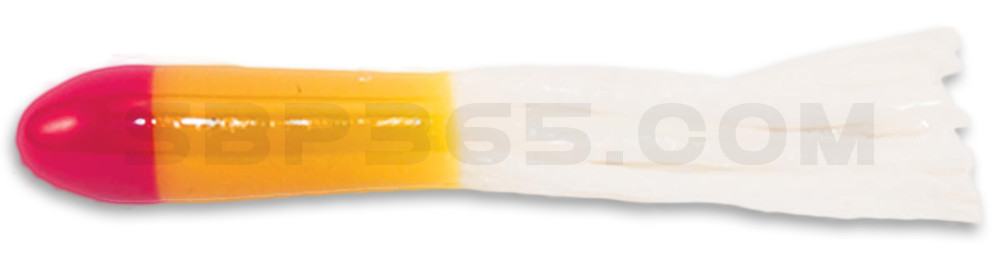 Crappie Tube 1.75" (ca. 4,5 cm) Red/Yellow/White