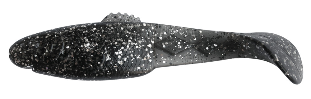 Diamond Shad 3,5" (ca. 10,0 cm) rauch silber-Gitter