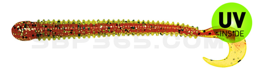 Drop Shot Ringer Worm 4" (ca. 10,5 cm) Tomato Core