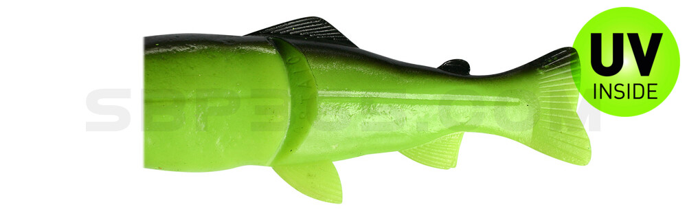 Ersatzkörper für Castaic-Real-Bait - 15cm Chartreuse
