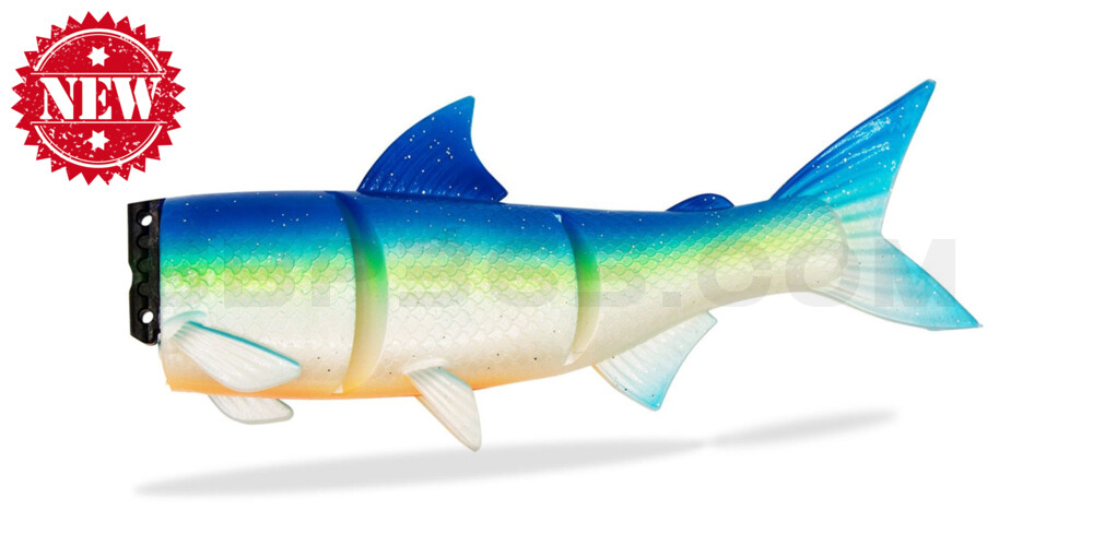 Ersatzkörper für RenkyOne - Hybrid Fishing Lure 10" (ca. 25 cm) slow sinking Funky Blue