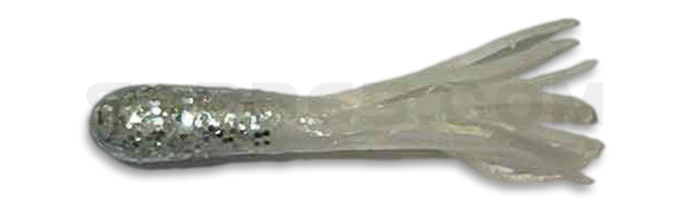 Glitter Head Tube 1.5" (ca. 3,5 cm) Silver Glitter/Pearl