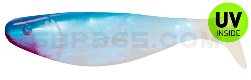 Jankes 2,75" (ca. 7,5 cm) blauperl / blau