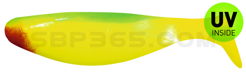 Jankes 4" (ca. 11,0 cm) fluogelb / grün