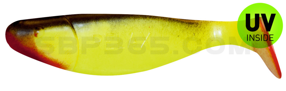 Jankes 4" (ca. 11,0 cm) fluogelb / schwarz