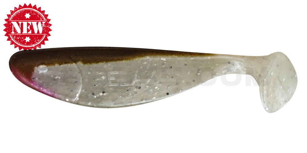 Jankes 4" (ca. 11,0 cm) perlweiss-Glitter / braun