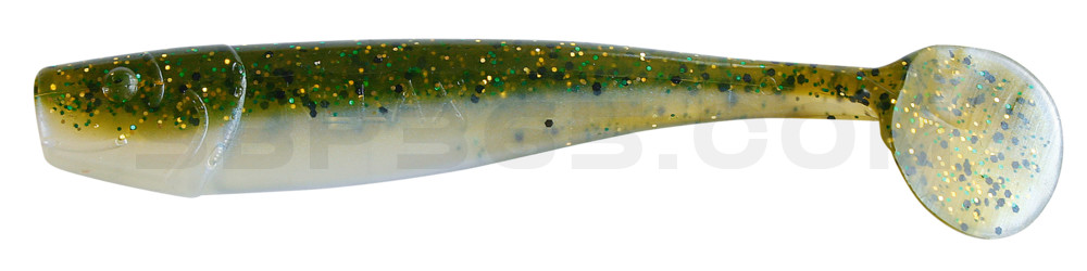 King-Shad 3" (ca. 8,0 cm) blauperl  / Kaulbarsch