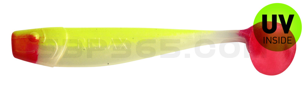 King-Shad 4" (ca. 11,0 cm) goldperl / fluogelb