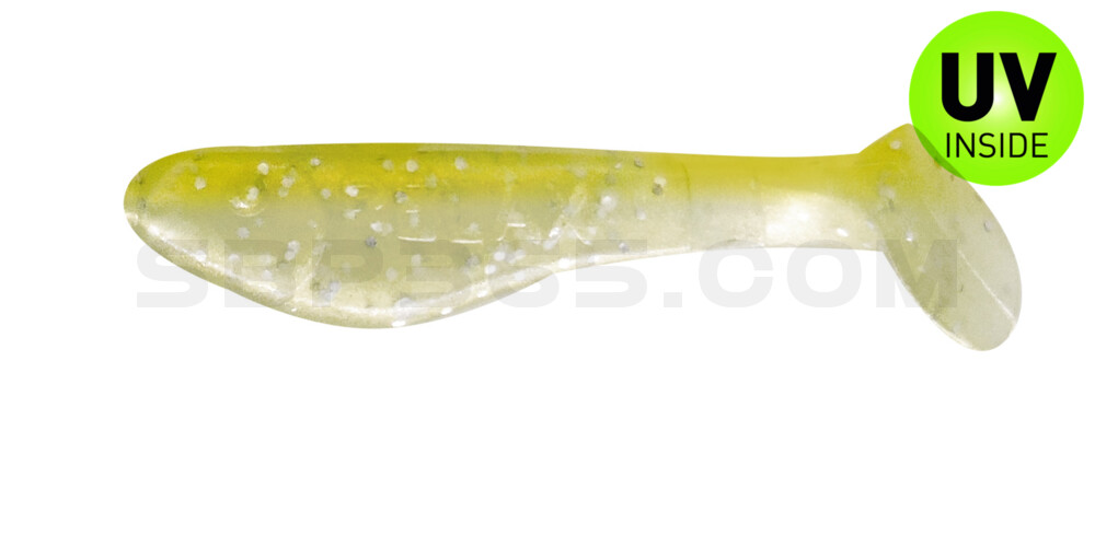Kopyto-Classic 1" (ca. 3,5 cm) goldperl-Glitter / fluogelb