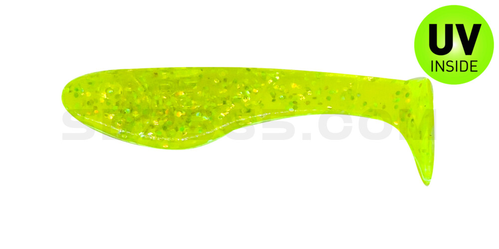 Kopyto-Classic 1" (ca. 3,5 cm) grün(chartreuse)-Glitter
