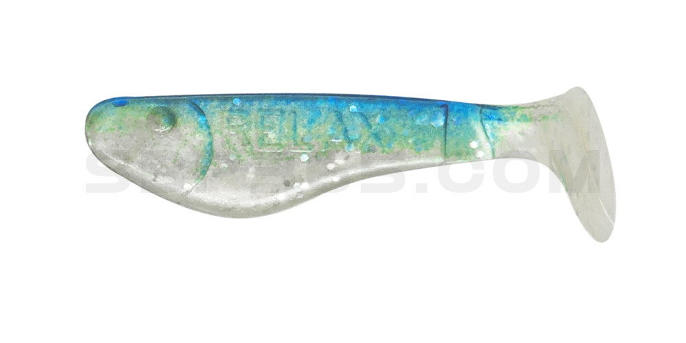 Kopyto-Classic 1" (ca. 3,5 cm) perlweiss-Glitter / blau